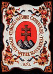 Znak Matice Slovenskej vychádza z návrhu Jozefa Hložánskeho.