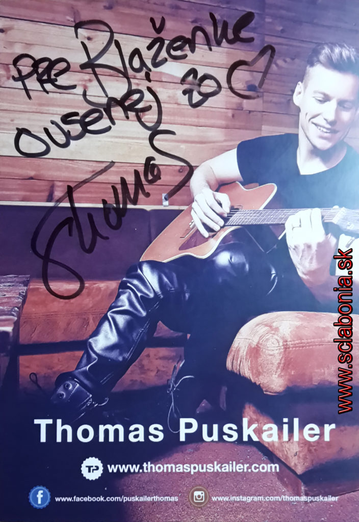 Thomas Puskailer, superstarista. 